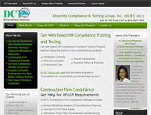 Tablet Screenshot of dctlearn.com